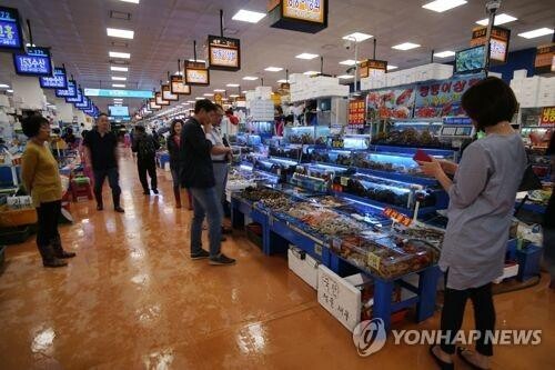 서울 노량진수산시장 [사진 = 연합뉴스]