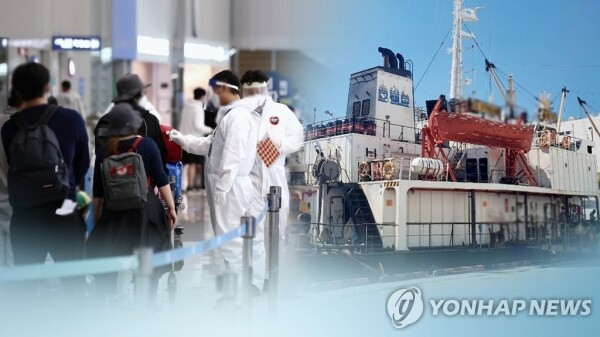 해외유입·국내감염, 코로나19신규 확진자 증가 (CG)[사진=연합뉴스TV 제공]