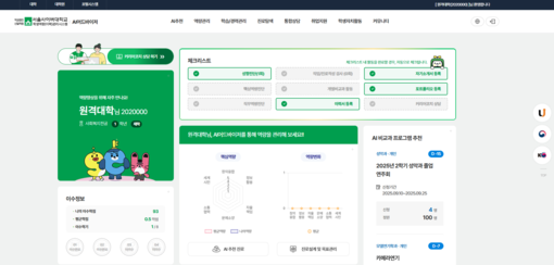 서울사이버대, 학생역량(이력)관리시스...