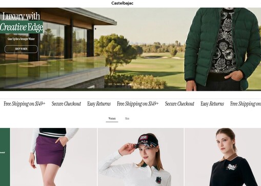 형지글로벌, 까스텔바작 미국 공식몰 ...