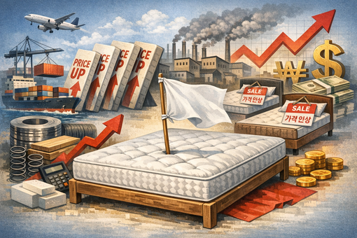 침대업계, 원가 압박에 