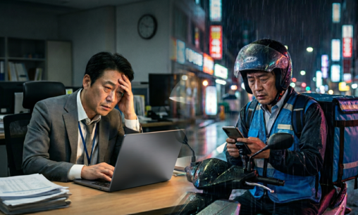 [민생경제] 퇴근 후 배달통 멘 과장...