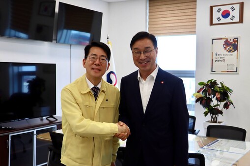 위성곤 제주지사 당선인, 황종우 해수...